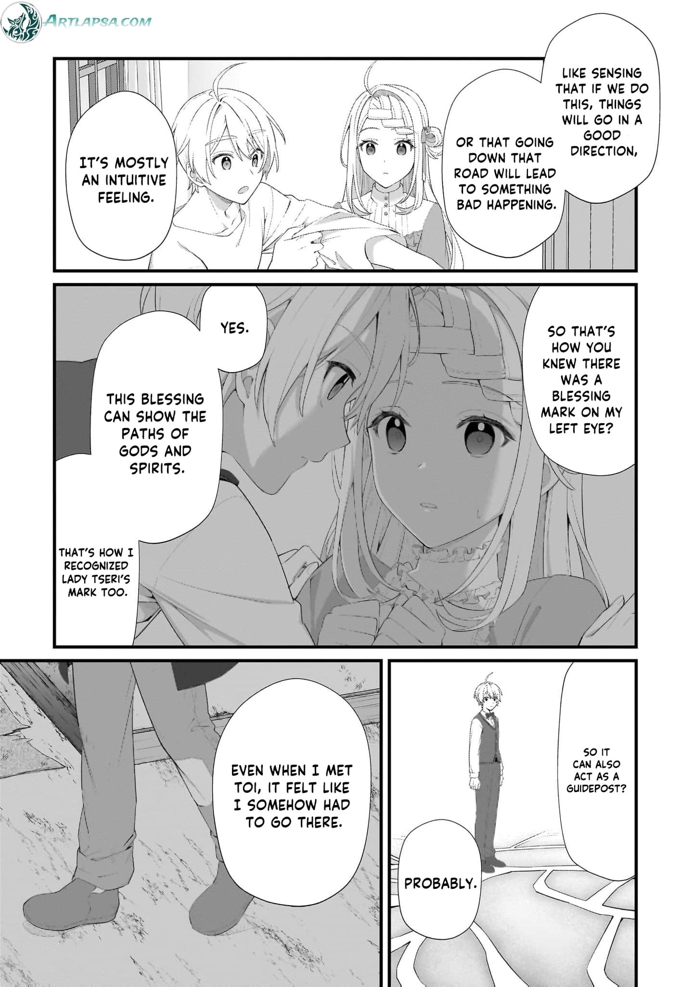 The Small Village of the Young Lady Without Blessing Chapter 62 page 4 - 