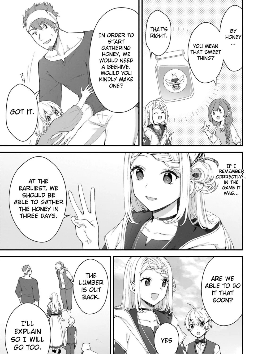 The Small Village of the Young Lady Without Blessing Chapter 8 page 45 - 