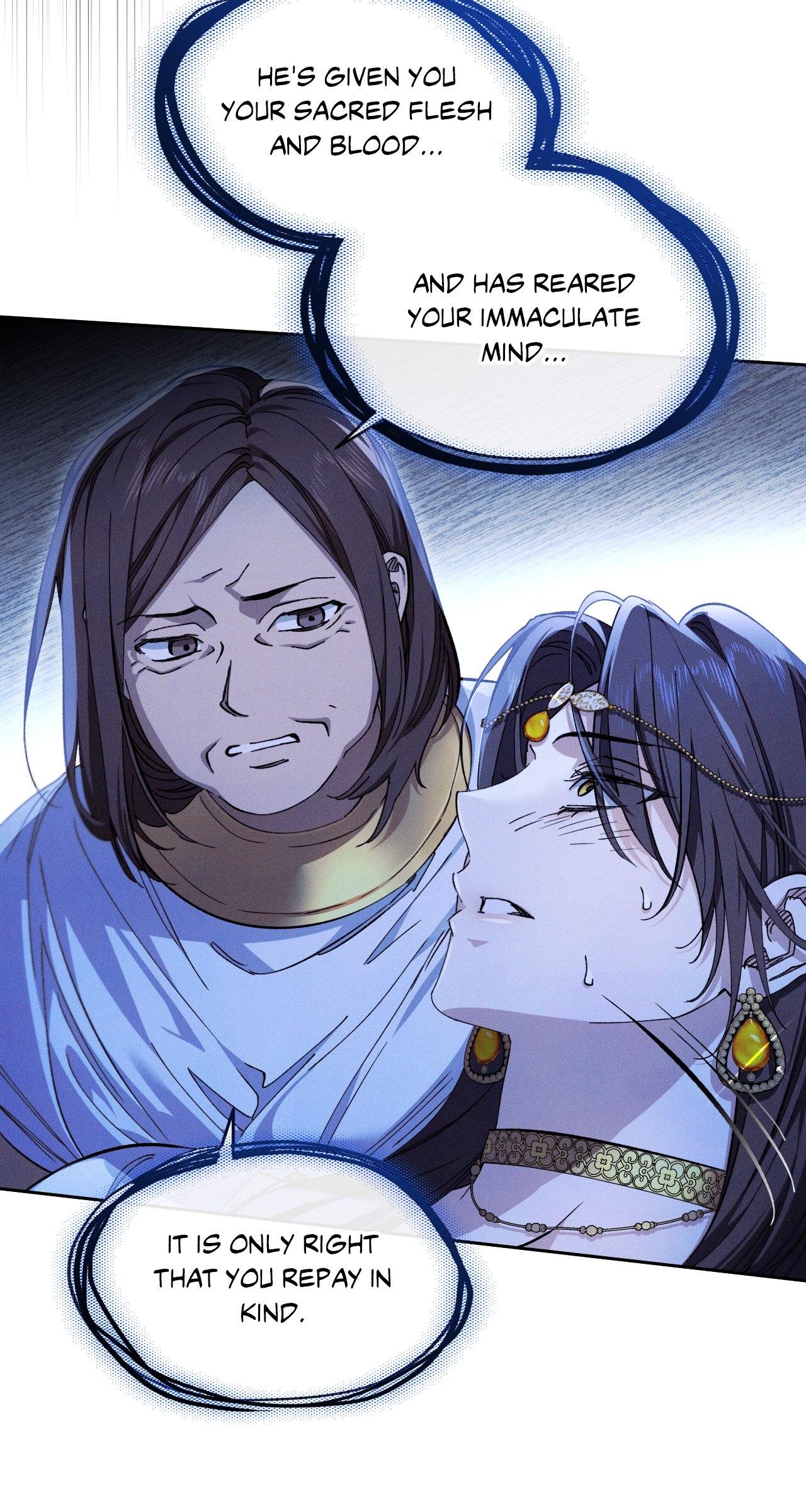 The Snake that Swallowed the Pomegranate Chapter 13.3 page 78 - 