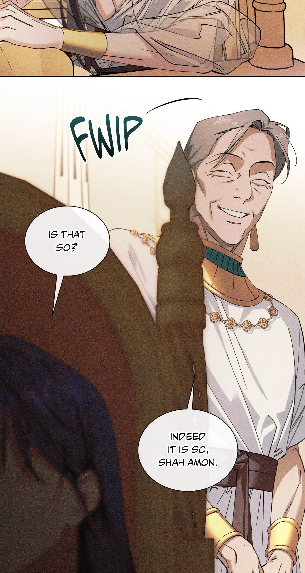 The Snake that Swallowed the Pomegranate Chapter 13.4 page 36 - 
