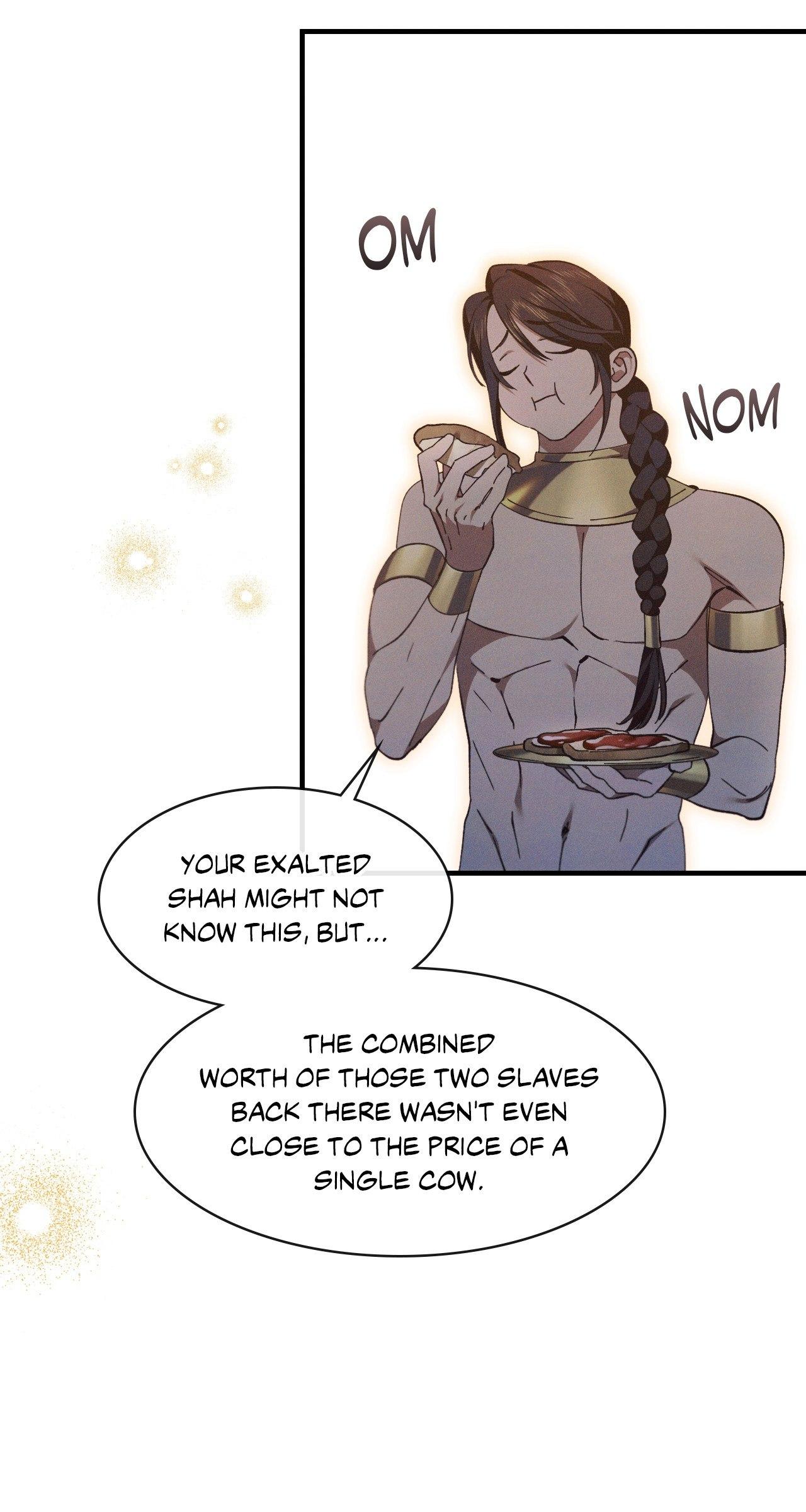 The Snake that Swallowed the Pomegranate Chapter 13.5 page 35 - 