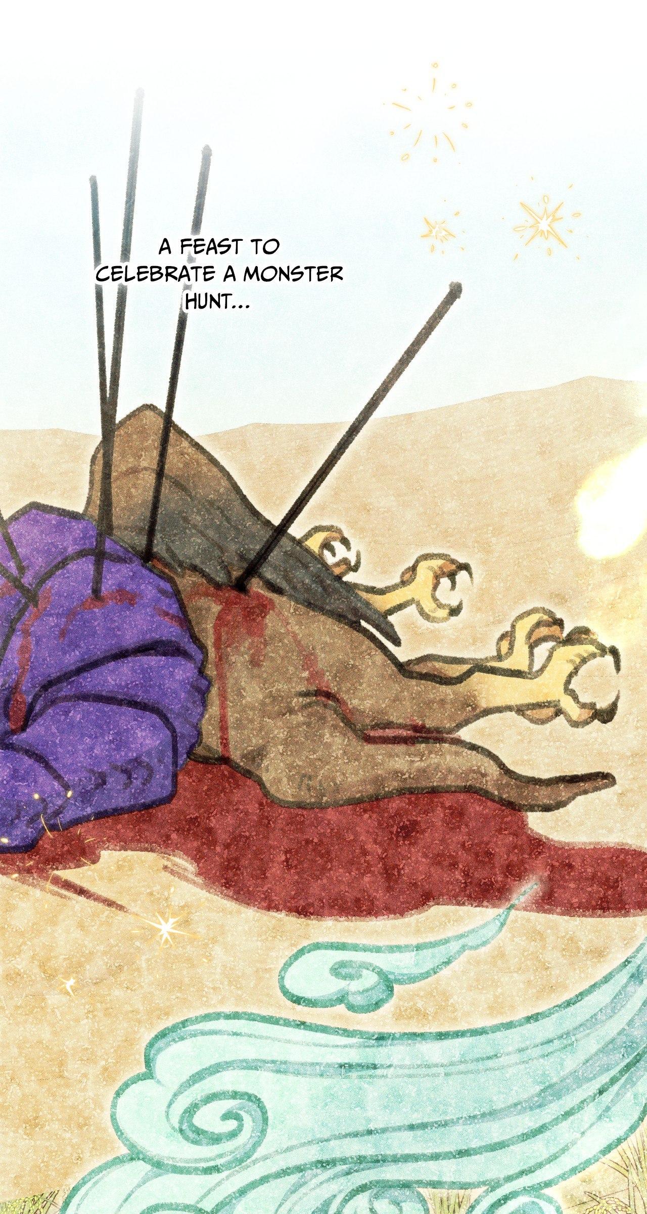 The Snake that Swallowed the Pomegranate Chapter 13.5 page 56 - 