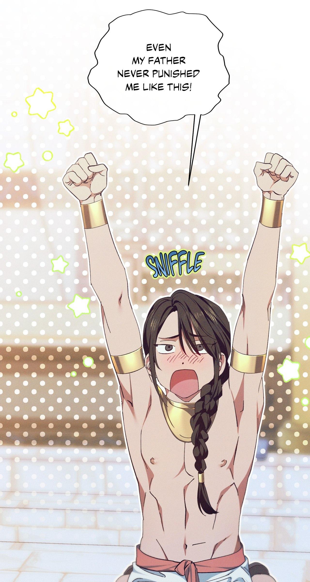 The Snake that Swallowed the Pomegranate Chapter 13.5 page 68 - 
