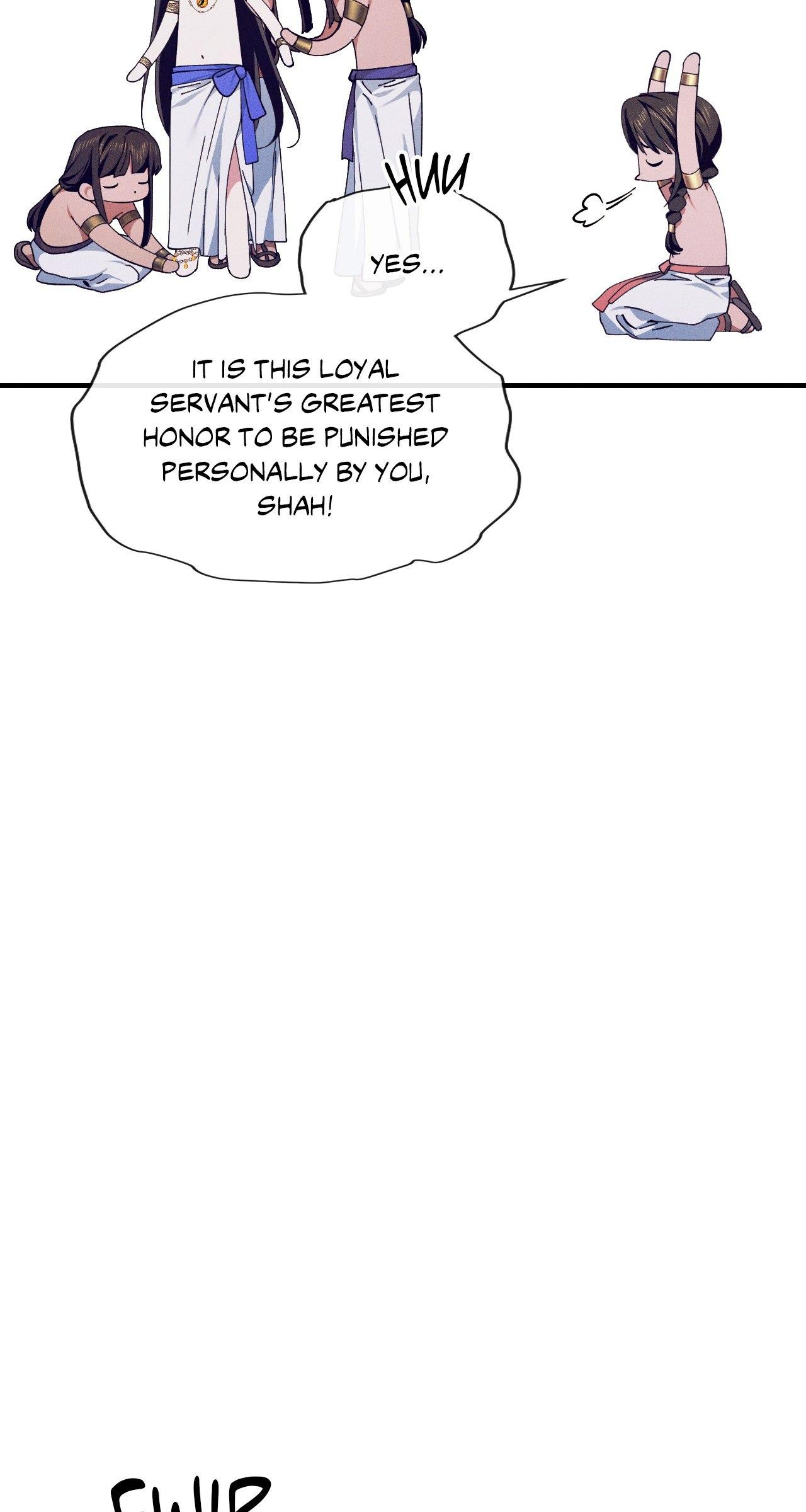 The Snake that Swallowed the Pomegranate Chapter 13.5 page 72 - 