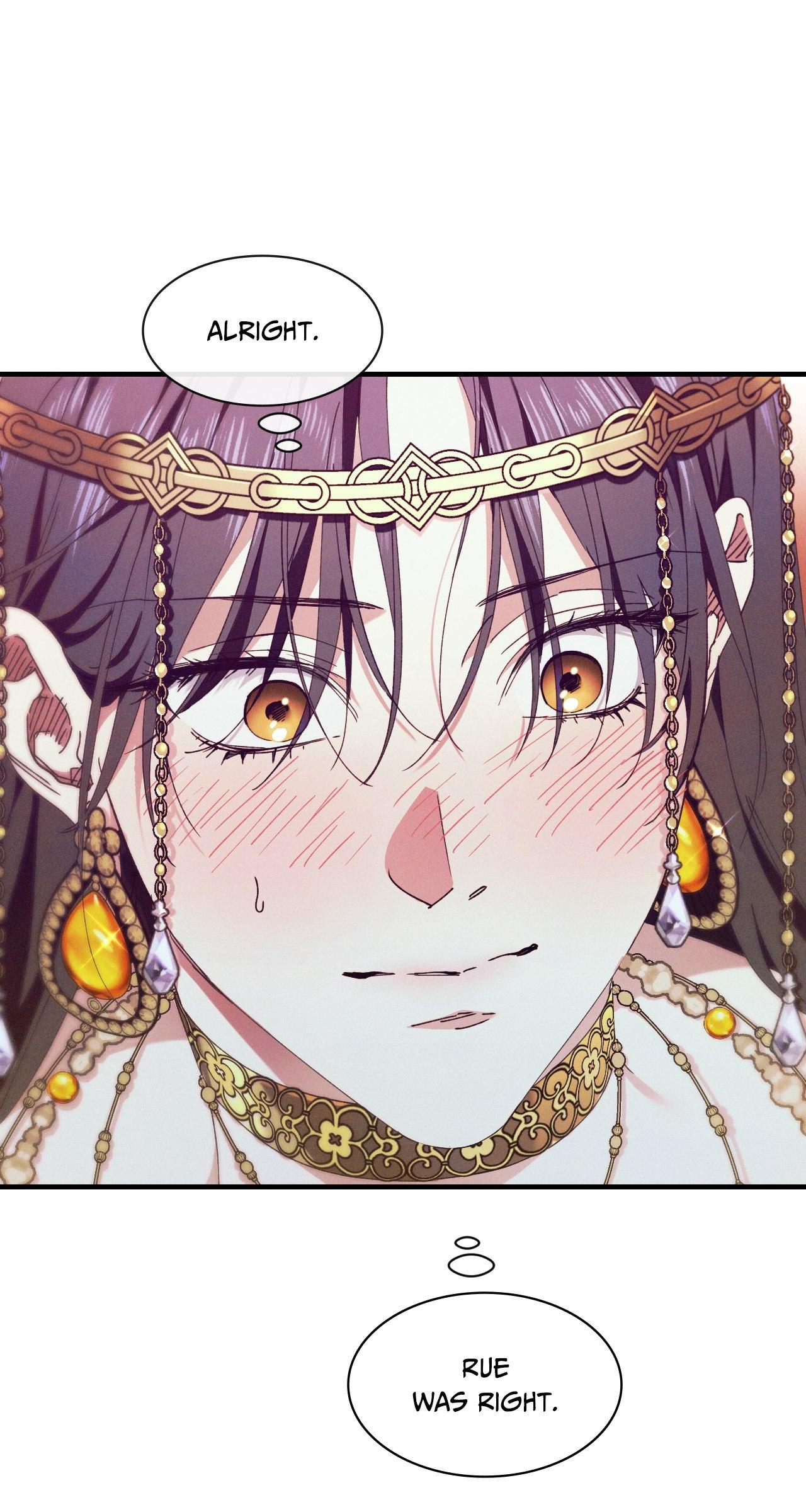 The Snake that Swallowed the Pomegranate Chapter 13.6 page 57 - 