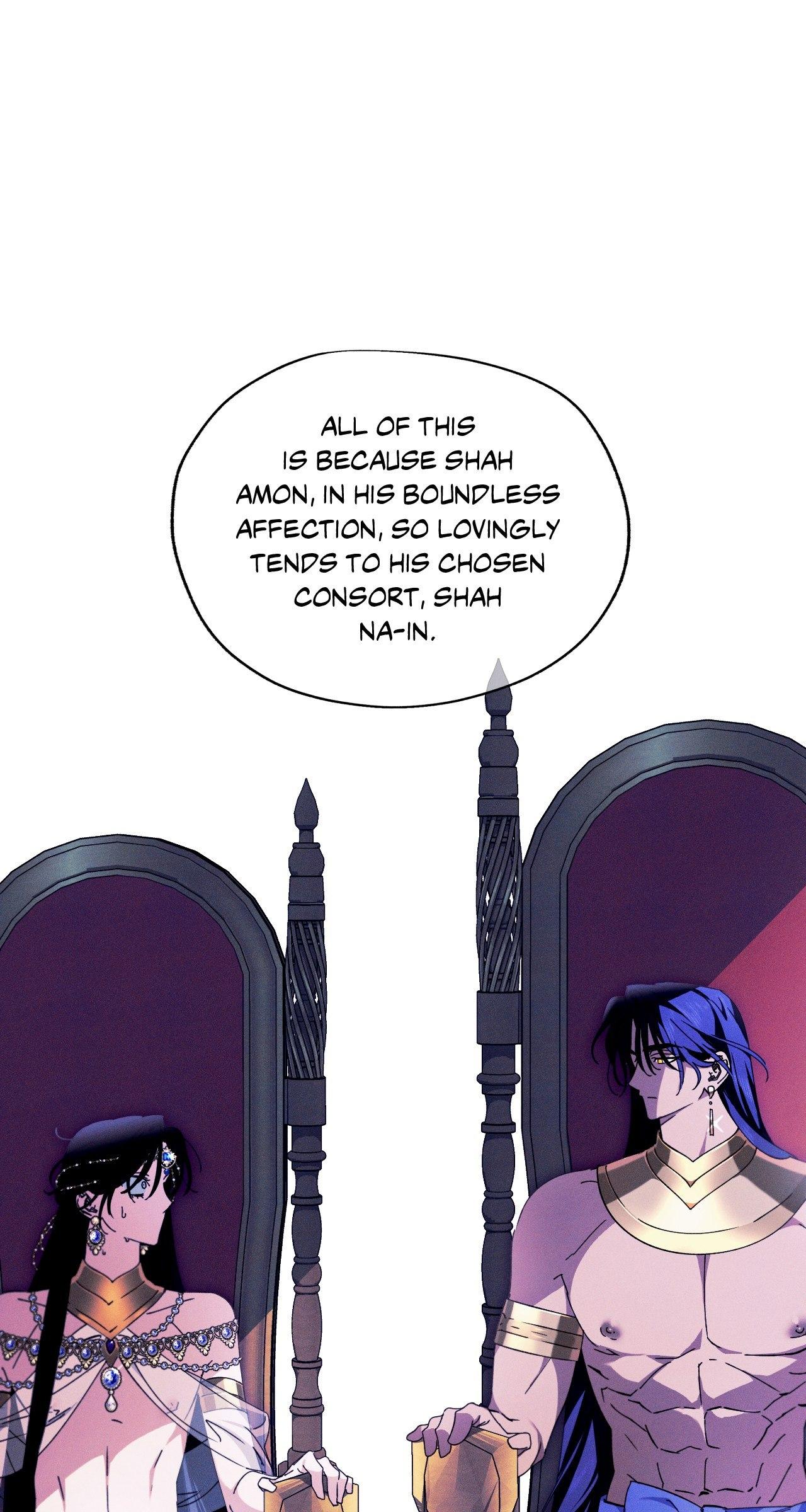 The Snake that Swallowed the Pomegranate Chapter 14.1 page 58 - 