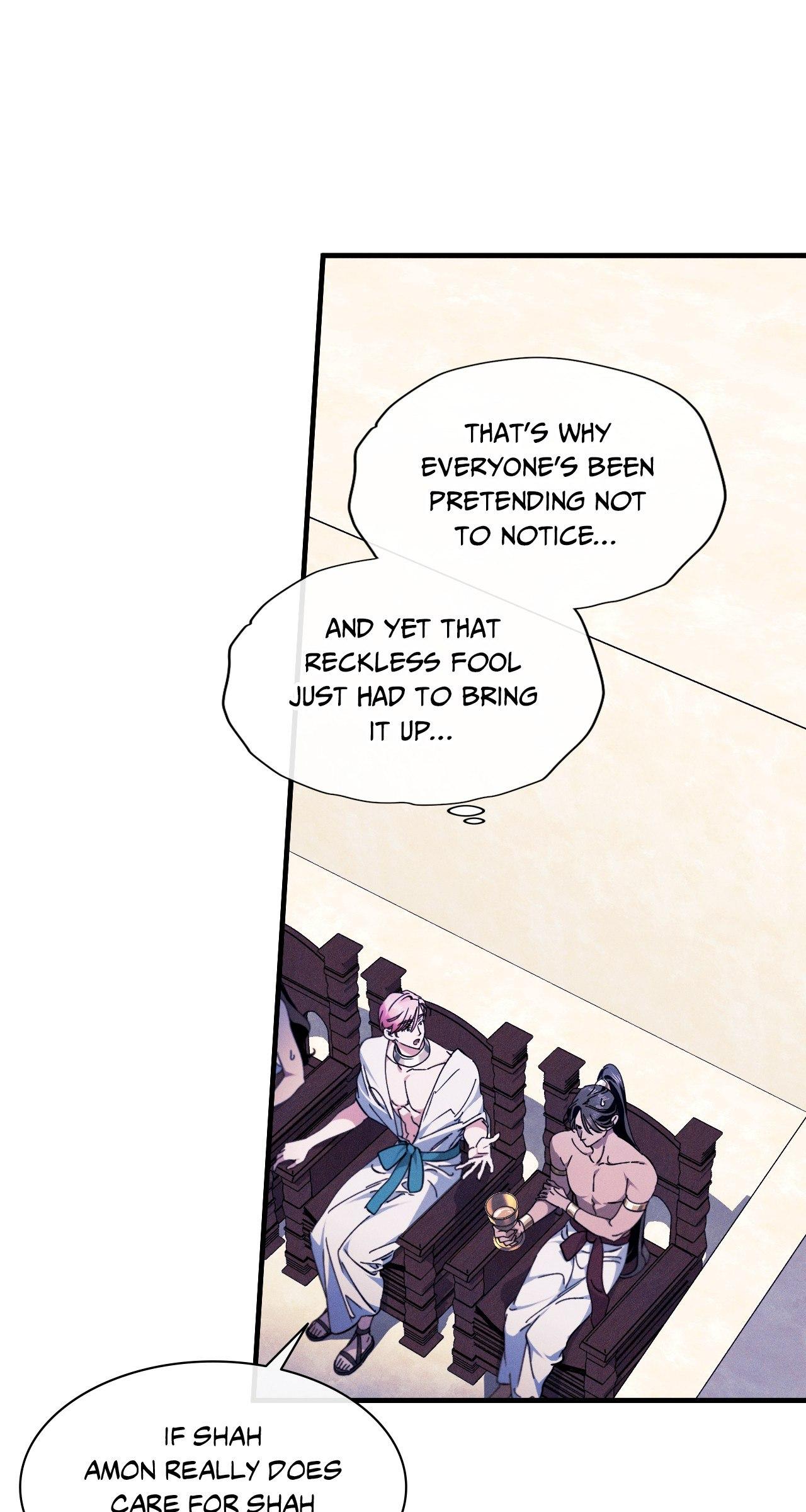 The Snake that Swallowed the Pomegranate Chapter 14.1 page 74 - 