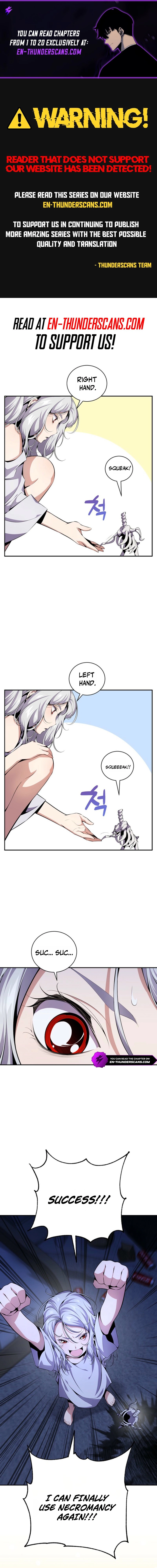 The Social Outcast Necromancer Chapter 3 page 1 - 