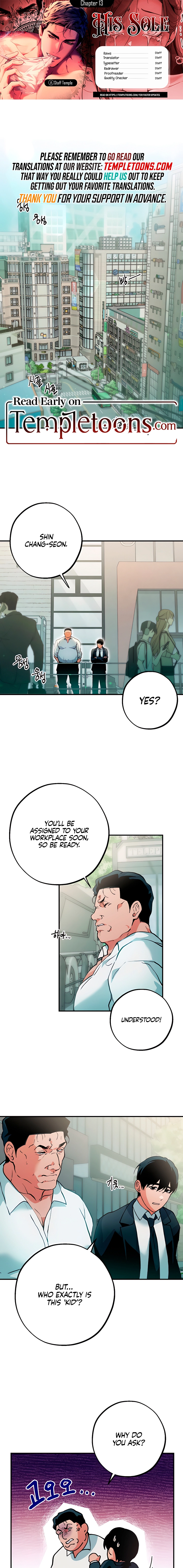 The Sole Chapter 13 page 1 - 