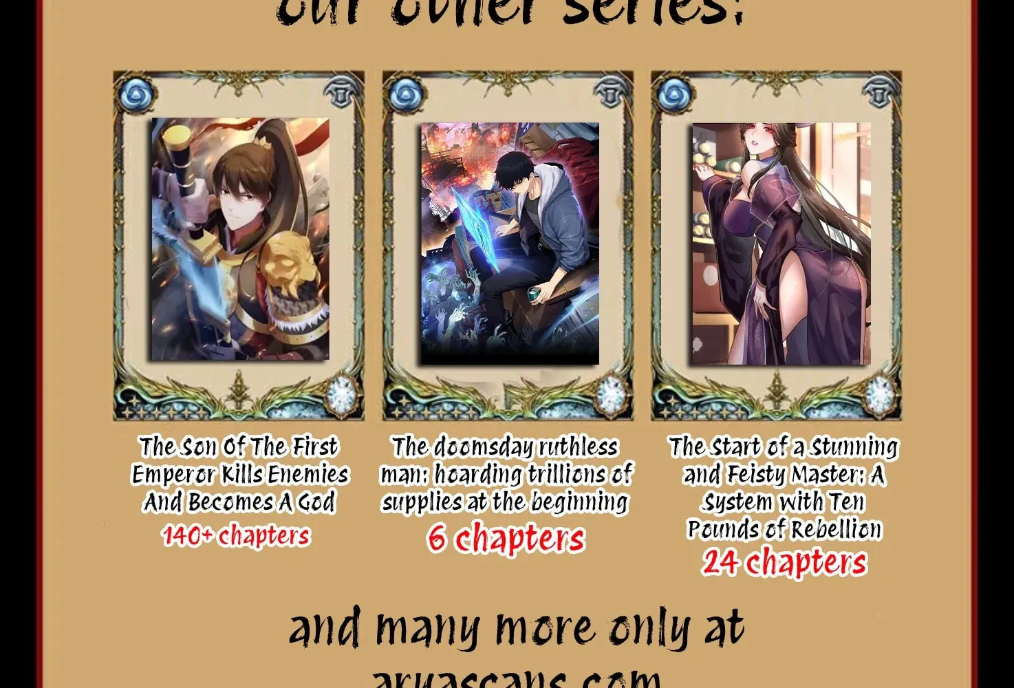 The Son Of The First Emperor Kills Enemies And Becomes A God Chapter 143 page 167 - 