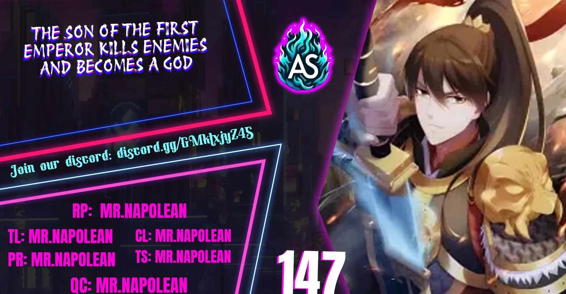 The Son Of The First Emperor Kills Enemies And Becomes A God Chapter 147 page 1 - 