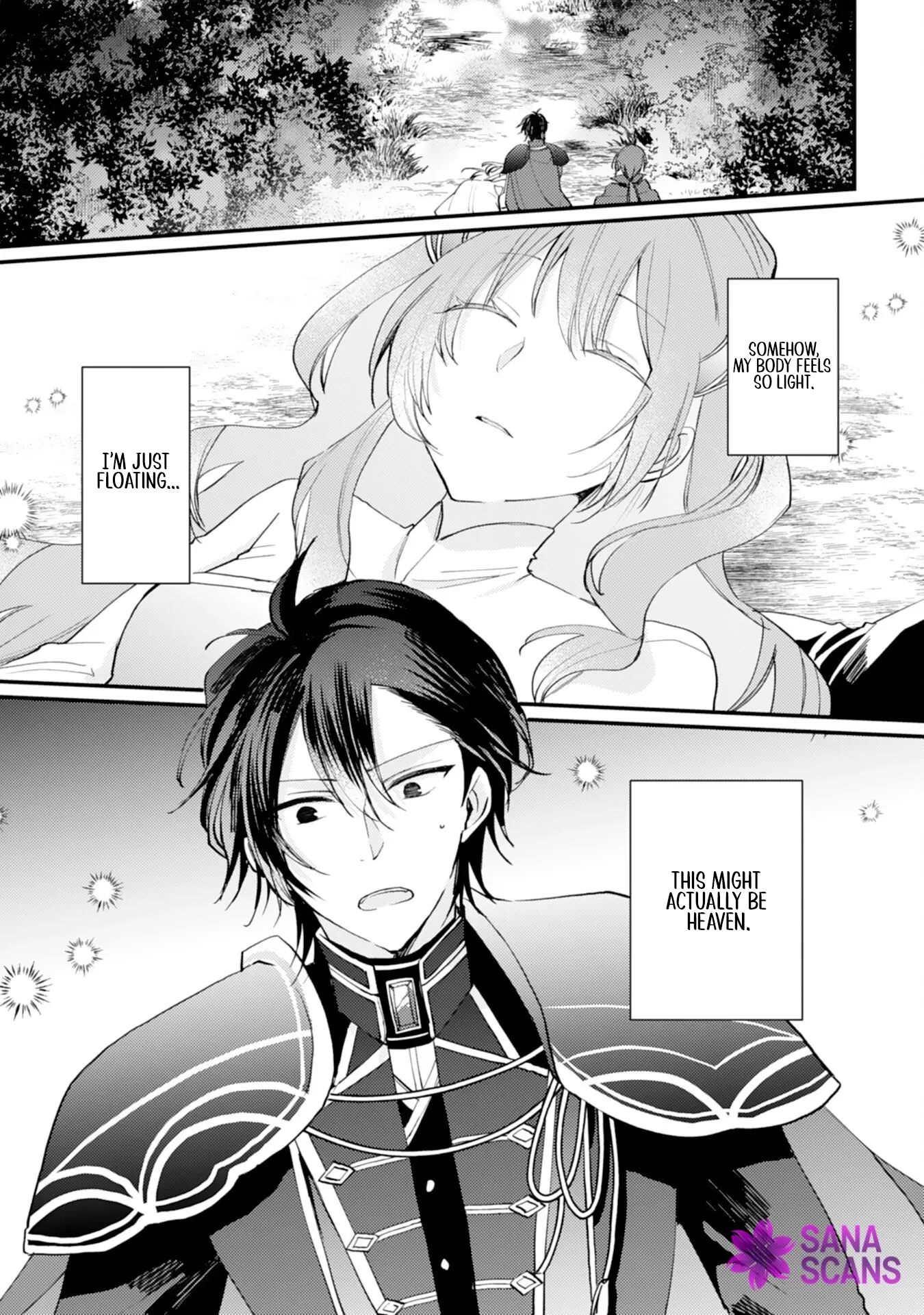 The Spirit-Loved Hungry Saintess Is Doted on by the Neighboring Crown Prince Chapter 1 page 1 - 