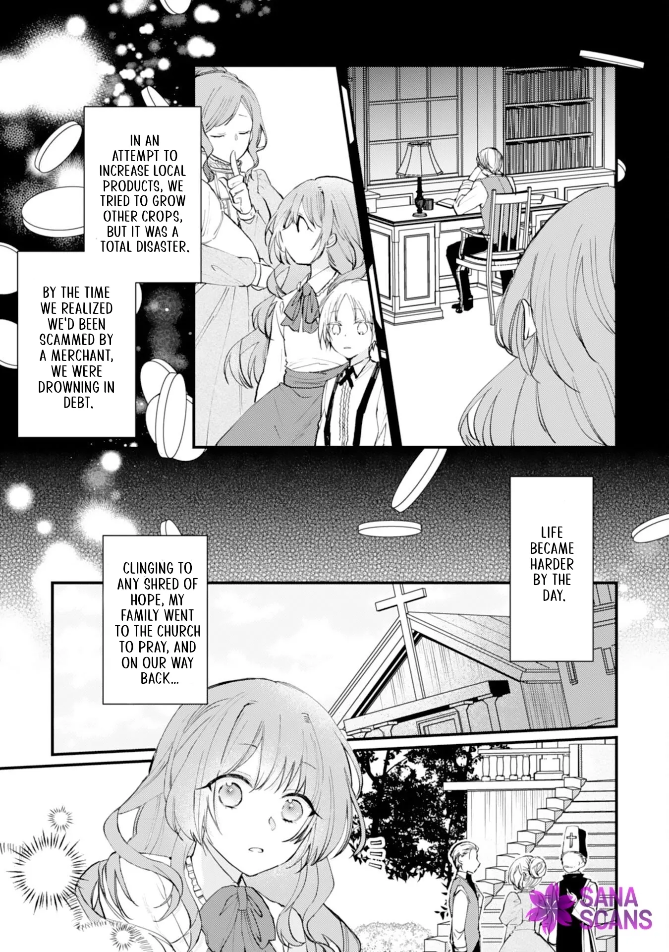 The Spirit-Loved Hungry Saintess Is Doted on by the Neighboring Crown Prince Chapter 1 page 12 - 