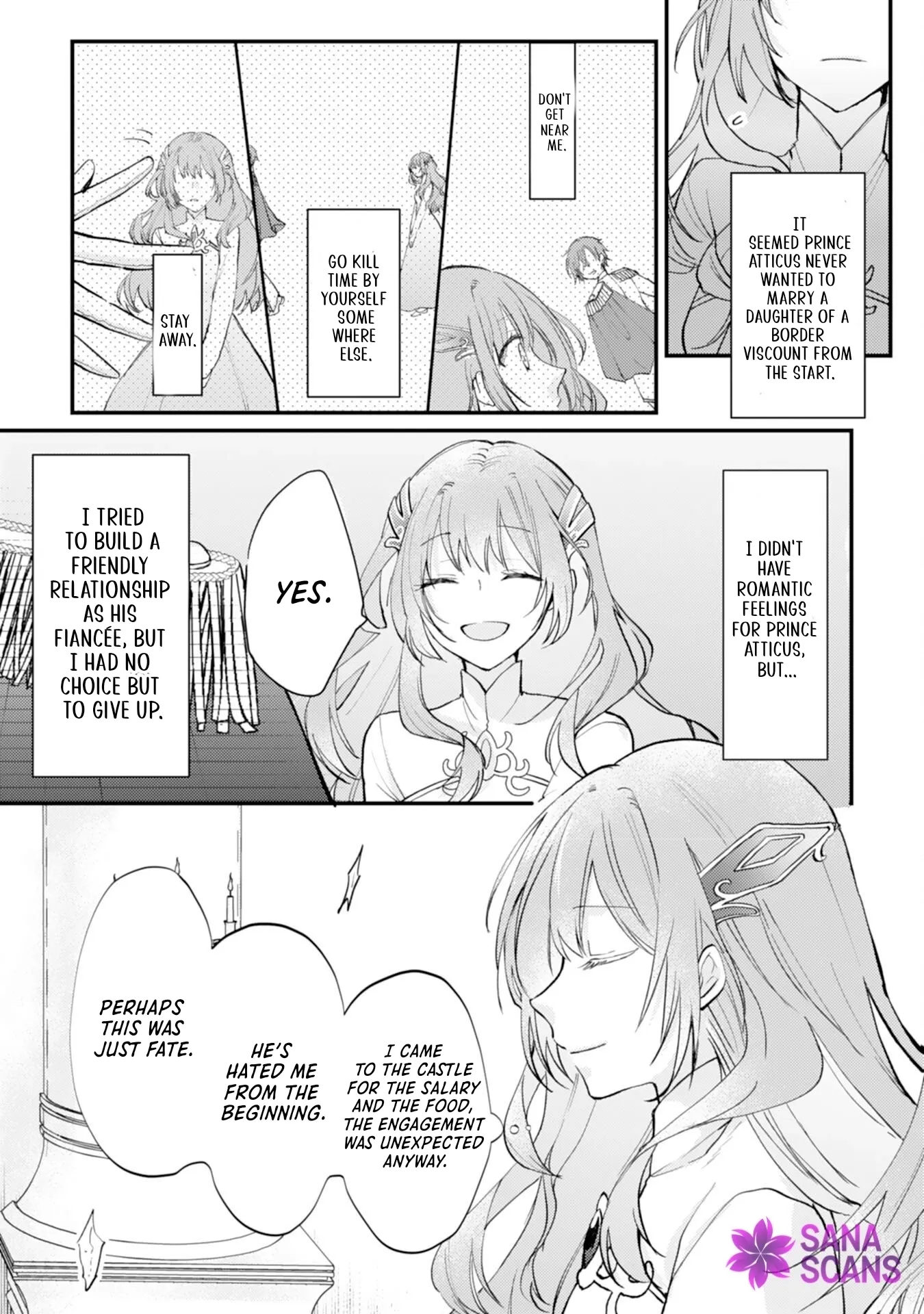 The Spirit-Loved Hungry Saintess Is Doted on by the Neighboring Crown Prince Chapter 1 page 18 - 
