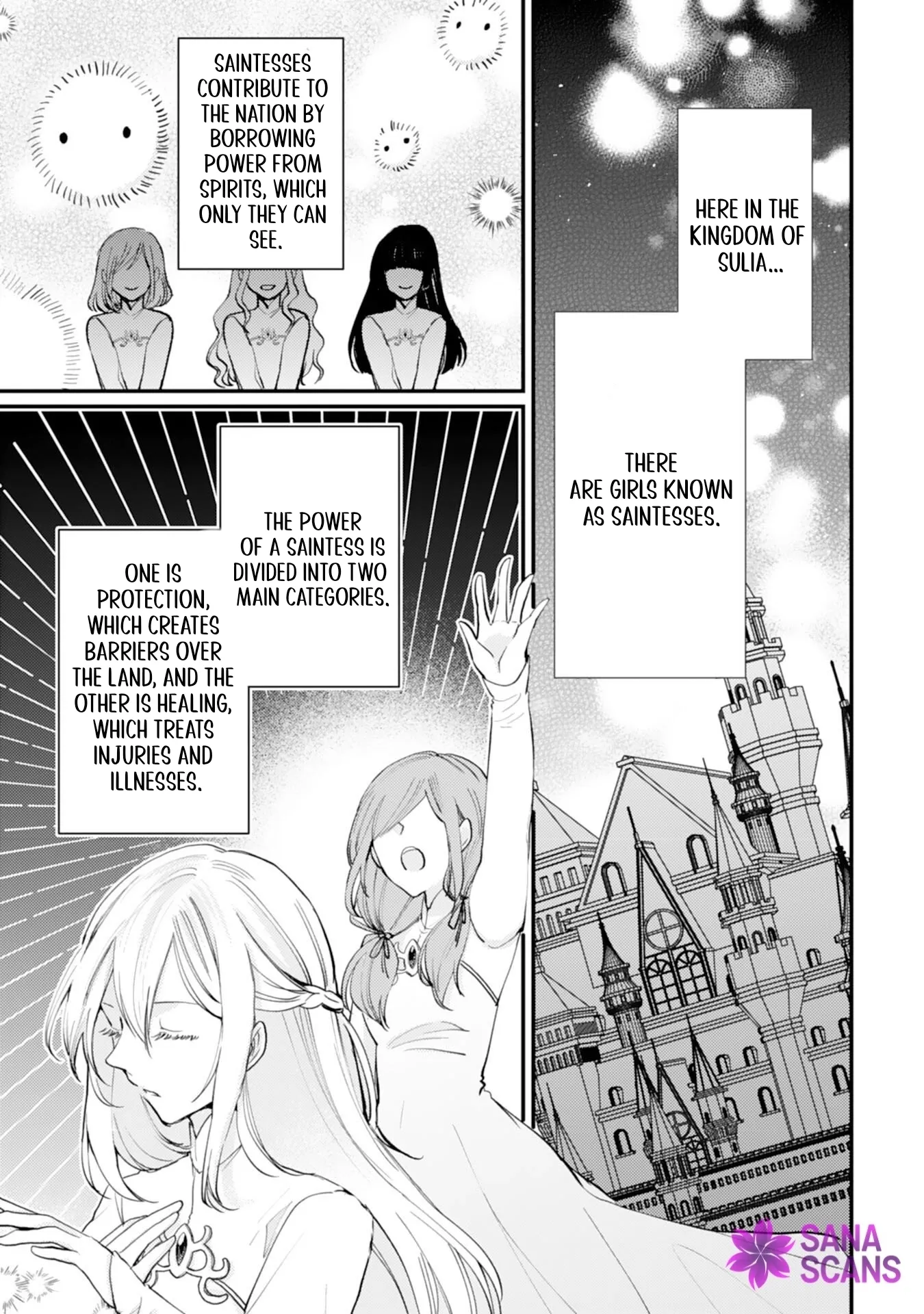 The Spirit-Loved Hungry Saintess Is Doted on by the Neighboring Crown Prince Chapter 1 page 8 - 