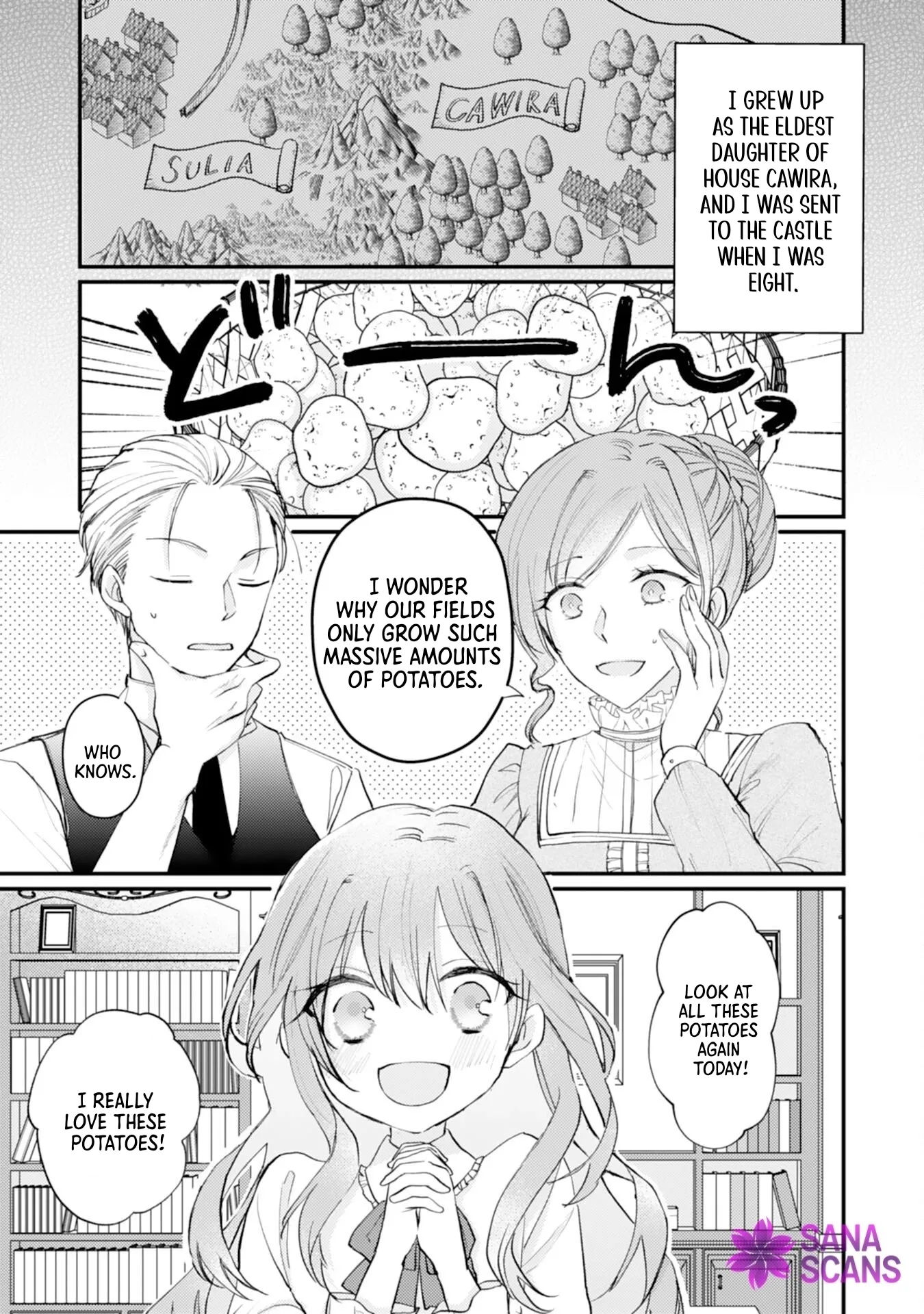 The Spirit-Loved Hungry Saintess Is Doted on by the Neighboring Crown Prince Chapter 1 page 10 - 