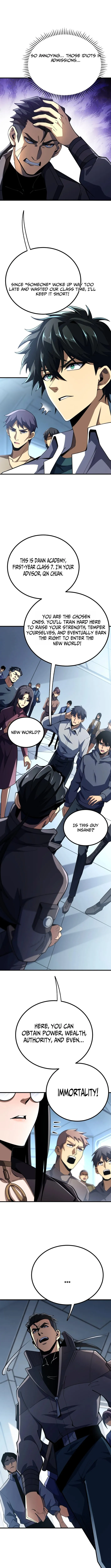 The SS-Rank Freshman at Dawn Academy Chapter 1 page 7 - 
