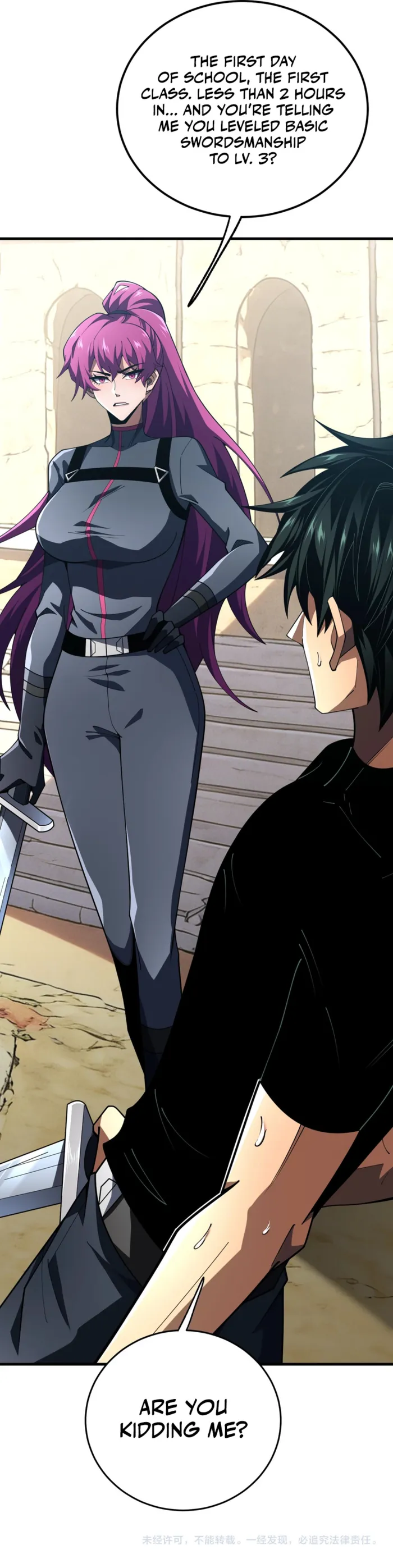 The SS-Rank Freshman at Dawn Academy Chapter 7 page 9 - 