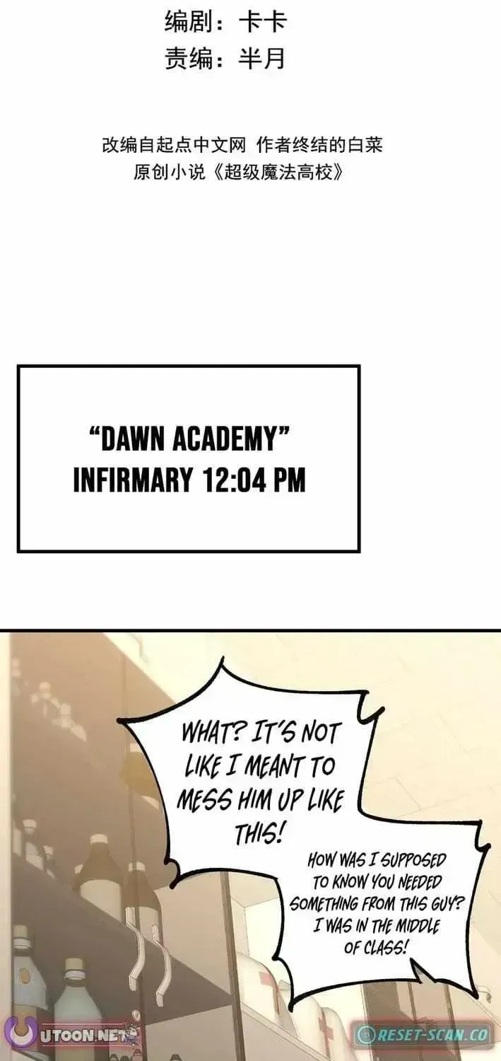 The SS-Rank Freshman at Dawn Academy Chapter 9.4 page 3 - 