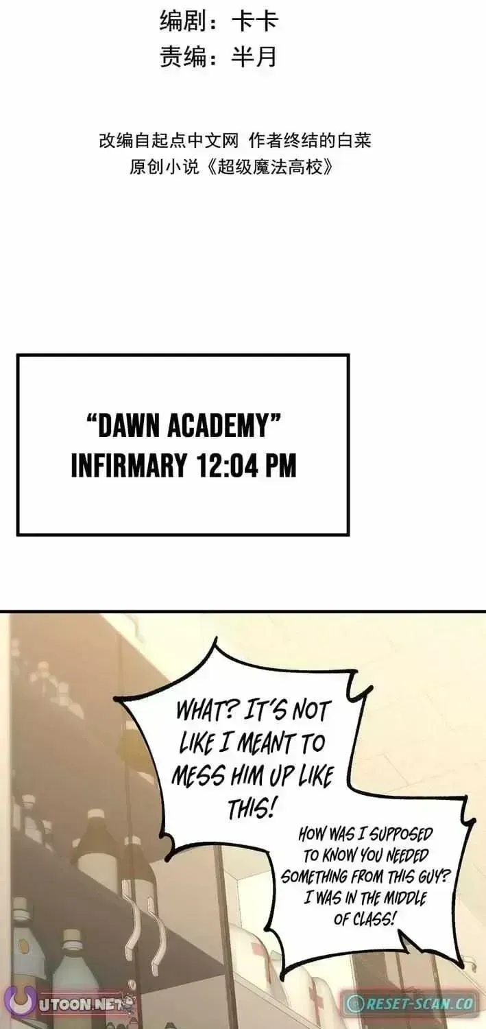 The SS-Rank Freshman at Dawn Academy Chapter 9.7 page 3 - 