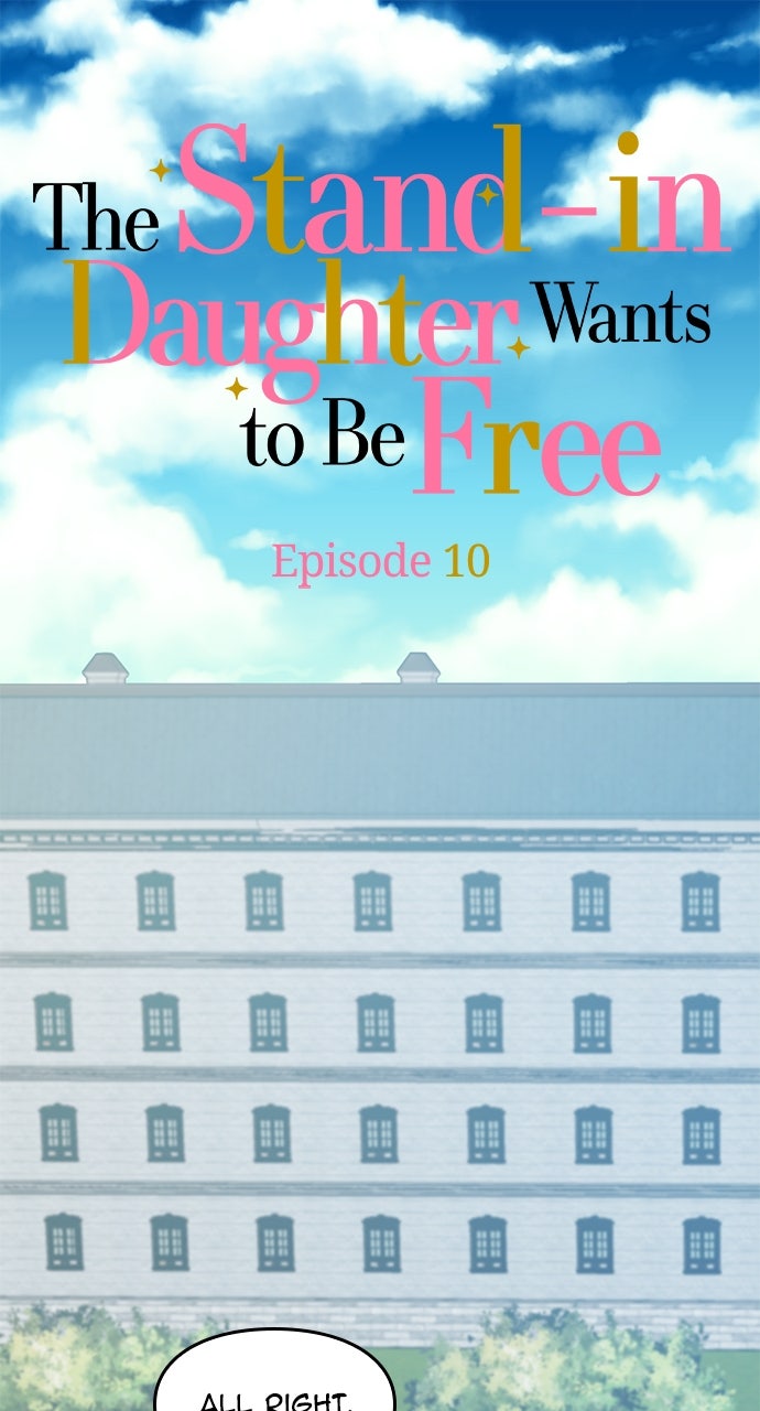 The Stand-in Daughter Wants to Be Free Episode 10 page 1 - 