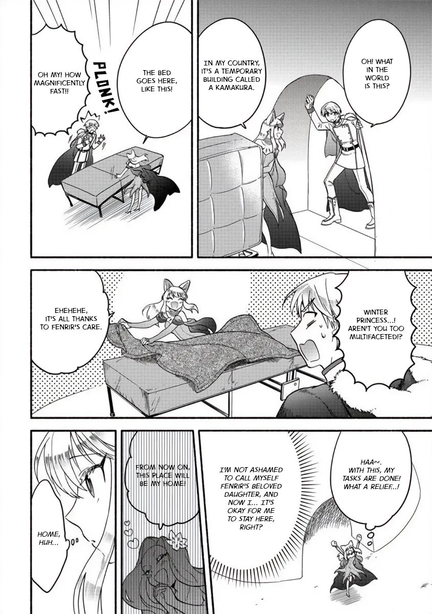 The Story About How I Became a Daughter of Winter Fenrir, Healing from Dispair Chapter 15 page 14 - 