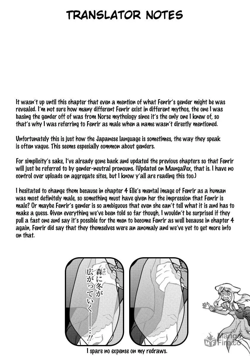 The Story About How I Became a Daughter of Winter Fenrir, Healing from Dispair Chapter 7 page 21 - 