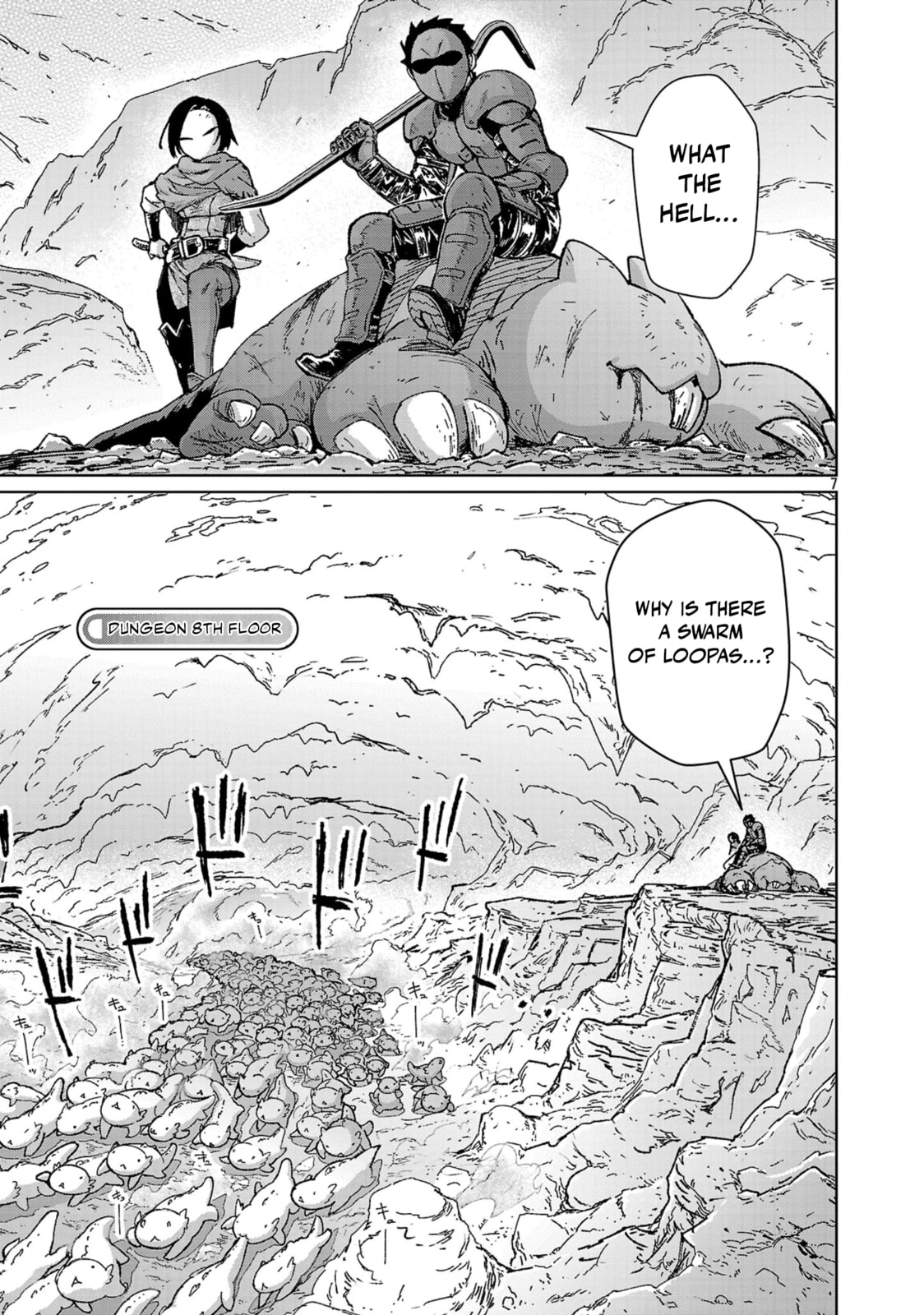 The Story of an Exploration Hero Who Has Worked His Way Up from Common People Chapter 40 page 8 - 