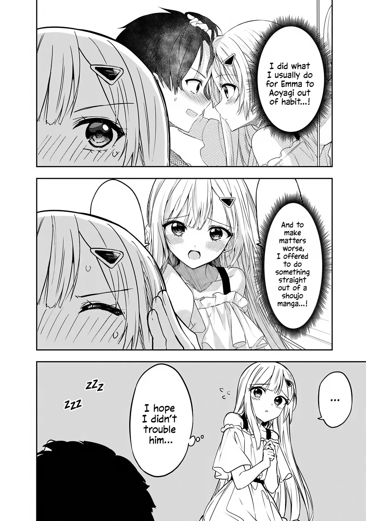 The Story of How a Beautiful Foreign Student Who Lives Next Door Started to Visit My House After I Helped a Lost Little Girl Chapter 10 page 15 - 