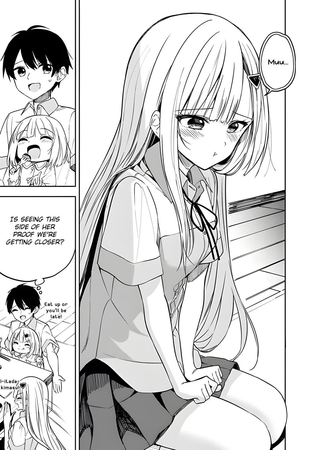 The Story of How a Beautiful Foreign Student Who Lives Next Door Started to Visit My House After I Helped a Lost Little Girl Chapter 11 page 12 - 