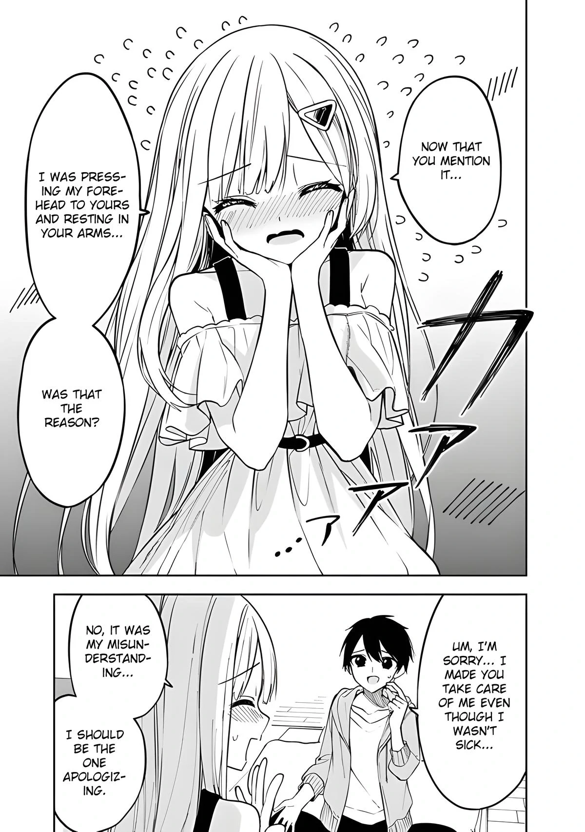 The Story of How a Beautiful Foreign Student Who Lives Next Door Started to Visit My House After I Helped a Lost Little Girl Chapter 11 page 6 - 