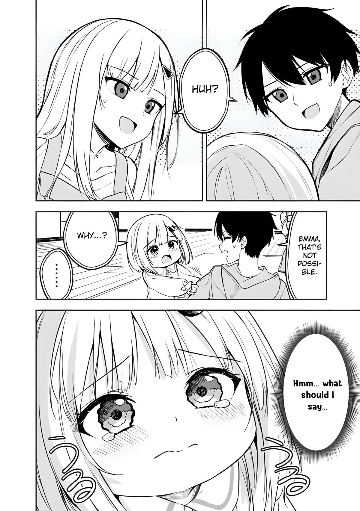 The Story of How a Beautiful Foreign Student Who Lives Next Door Started to Visit My House After I Helped a Lost Little Girl Chapter 12 page 12 - 