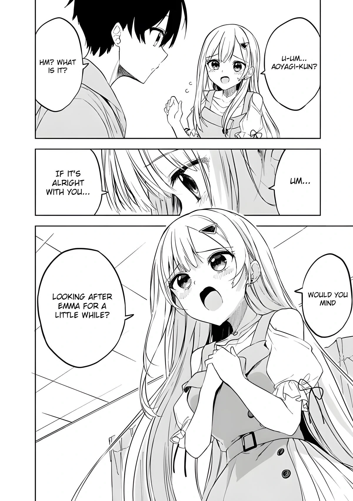 The Story of How a Beautiful Foreign Student Who Lives Next Door Started to Visit My House After I Helped a Lost Little Girl Chapter 12 page 14 - 