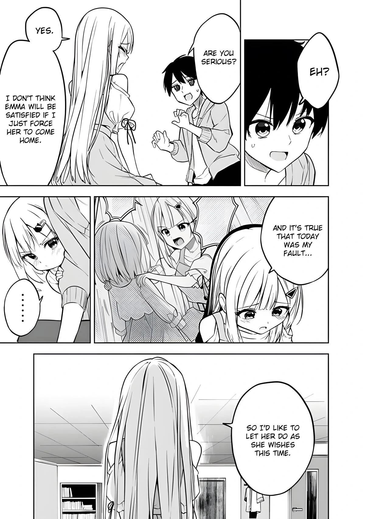 The Story of How a Beautiful Foreign Student Who Lives Next Door Started to Visit My House After I Helped a Lost Little Girl Chapter 12 page 15 - 
