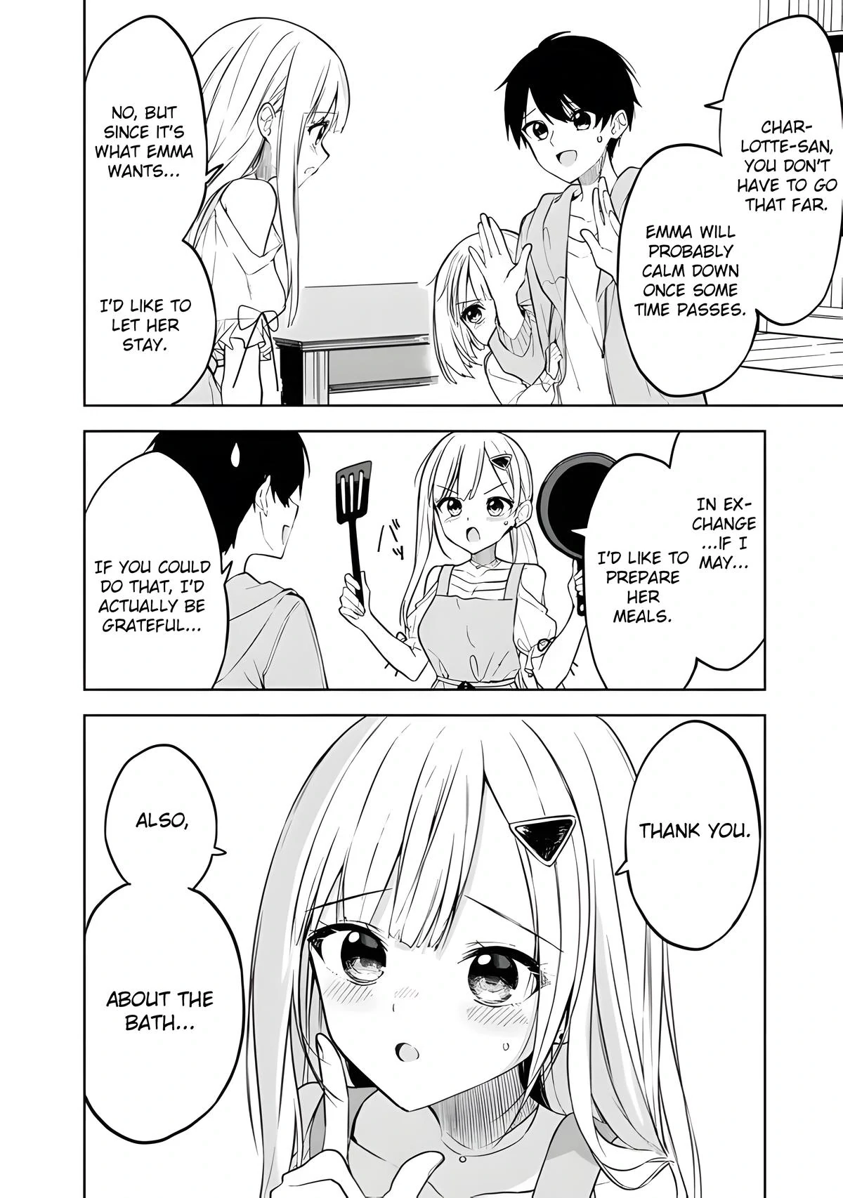 The Story of How a Beautiful Foreign Student Who Lives Next Door Started to Visit My House After I Helped a Lost Little Girl Chapter 12 page 16 - 