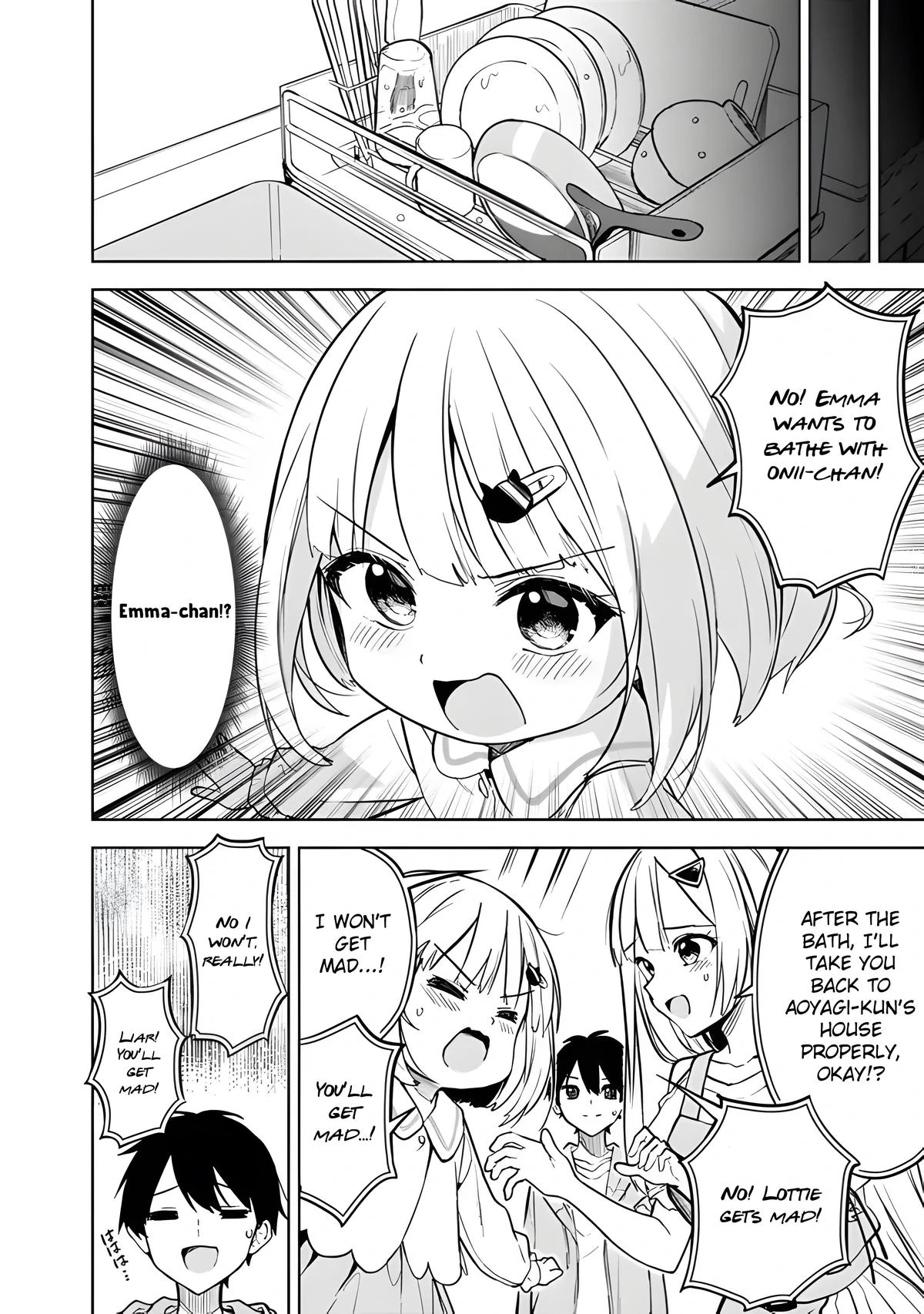 The Story of How a Beautiful Foreign Student Who Lives Next Door Started to Visit My House After I Helped a Lost Little Girl Chapter 12 page 18 - 