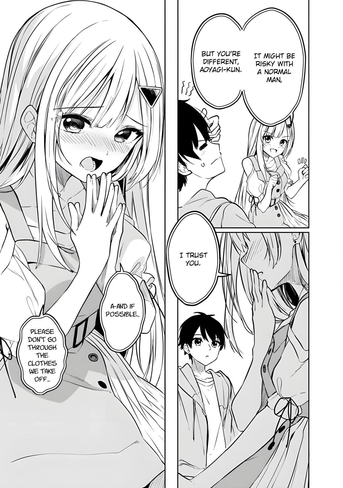 The Story of How a Beautiful Foreign Student Who Lives Next Door Started to Visit My House After I Helped a Lost Little Girl Chapter 12 page 21 - 