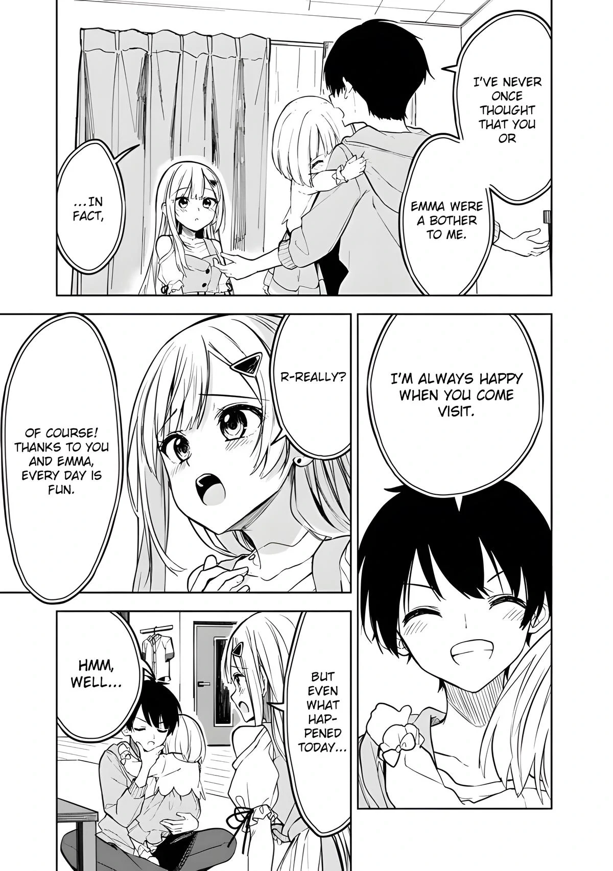 The Story of How a Beautiful Foreign Student Who Lives Next Door Started to Visit My House After I Helped a Lost Little Girl Chapter 12 page 5 - 