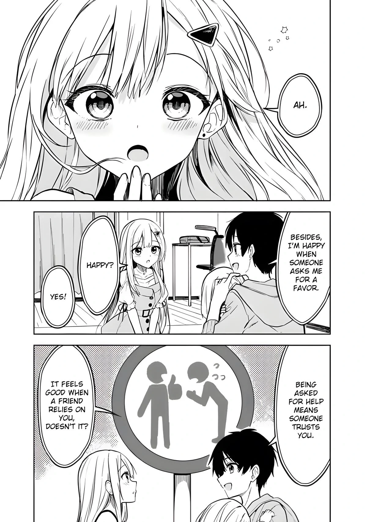 The Story of How a Beautiful Foreign Student Who Lives Next Door Started to Visit My House After I Helped a Lost Little Girl Chapter 12 page 7 - 