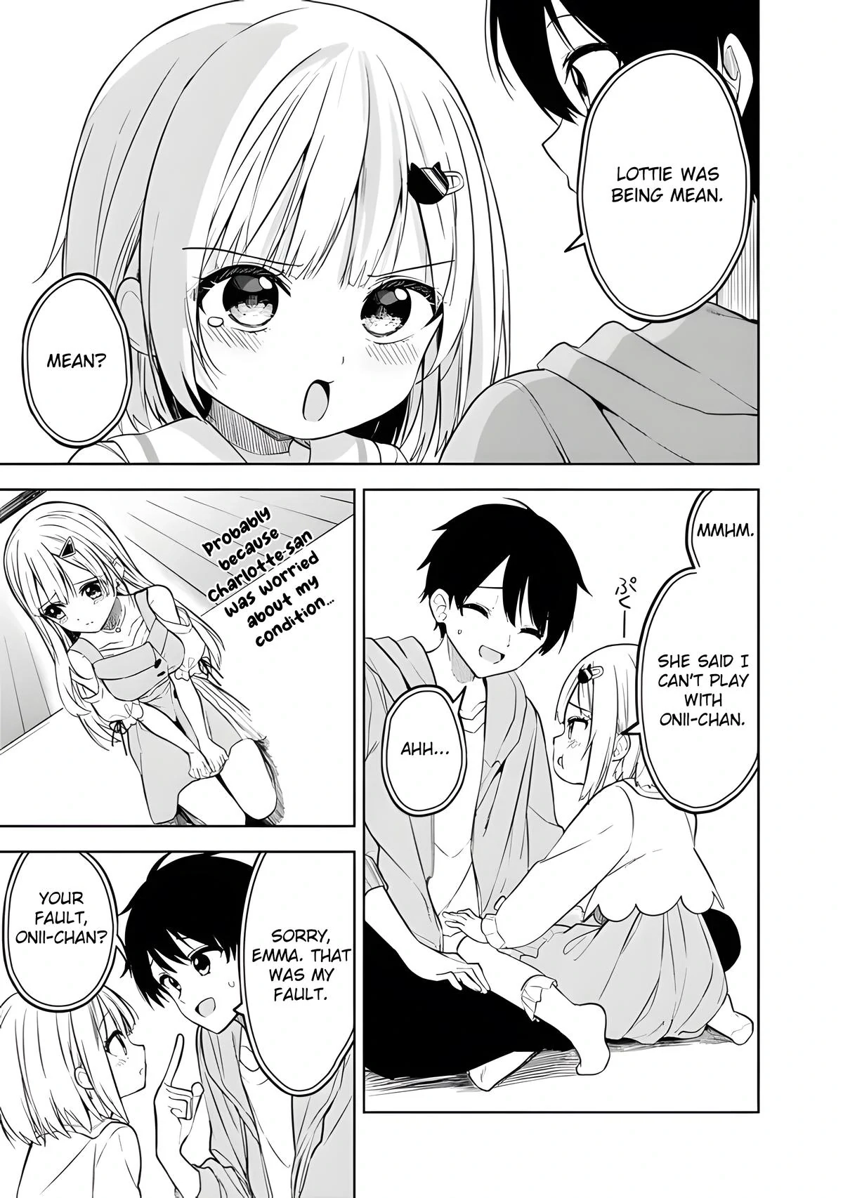The Story of How a Beautiful Foreign Student Who Lives Next Door Started to Visit My House After I Helped a Lost Little Girl Chapter 12 page 9 - 