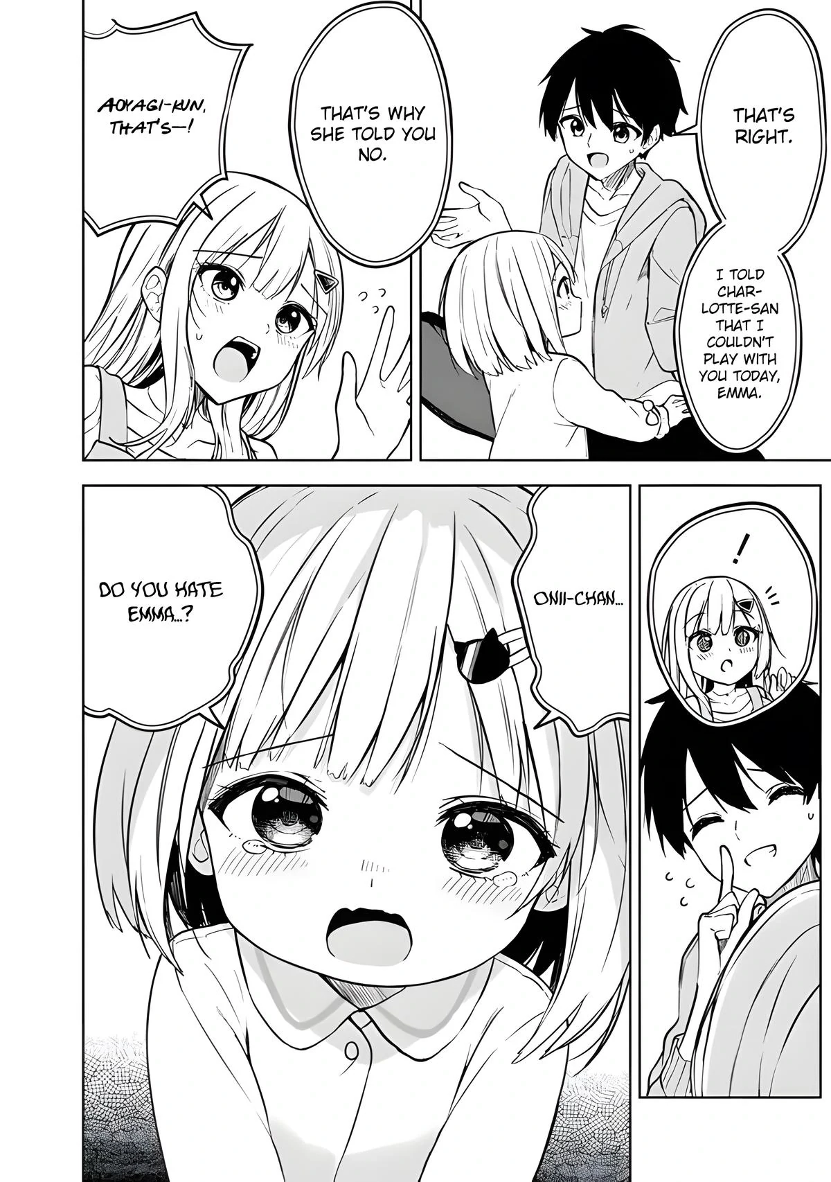 The Story of How a Beautiful Foreign Student Who Lives Next Door Started to Visit My House After I Helped a Lost Little Girl Chapter 12 page 10 - 