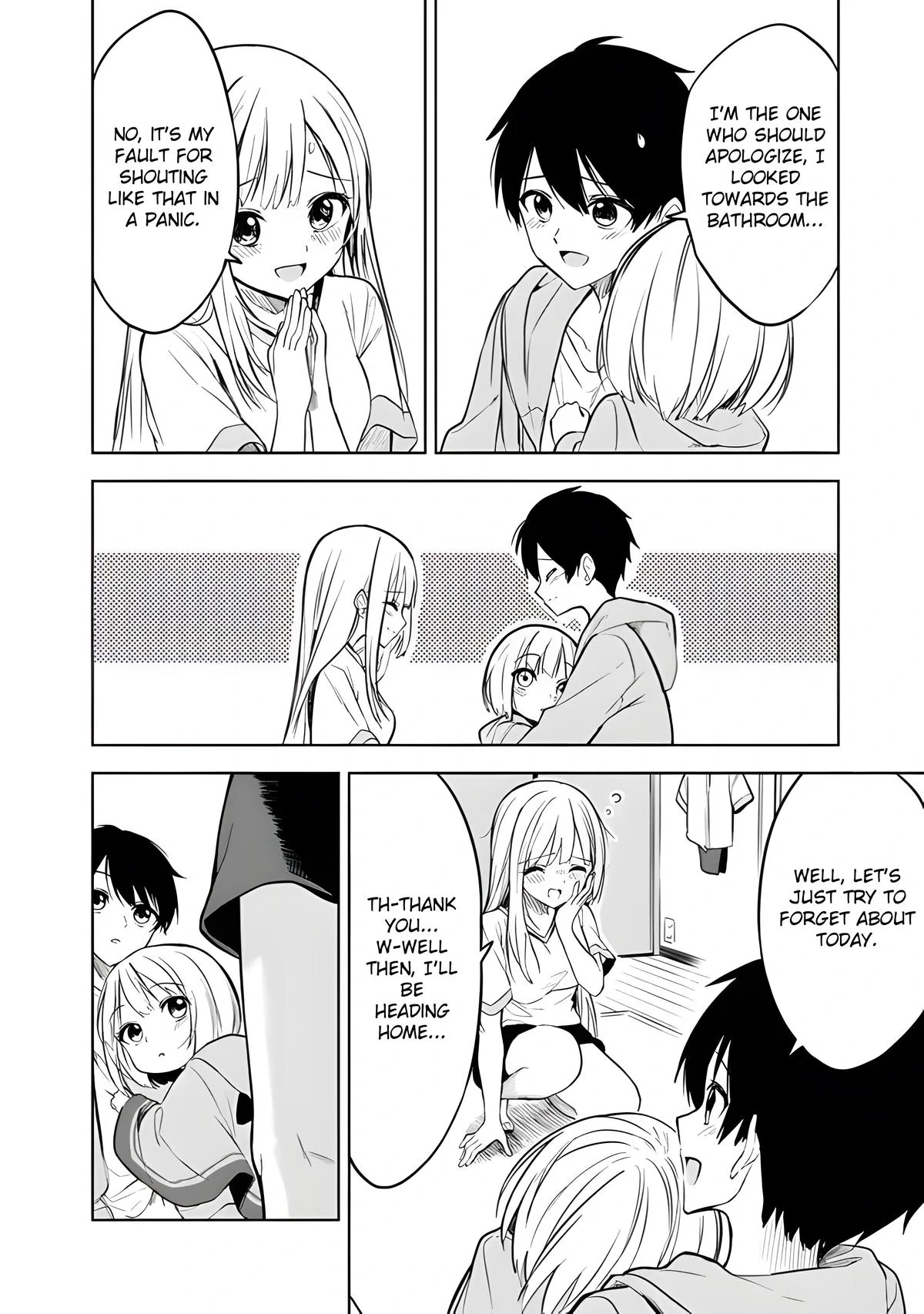 The Story of How a Beautiful Foreign Student Who Lives Next Door Started to Visit My House After I Helped a Lost Little Girl Chapter 13 page 15 - 