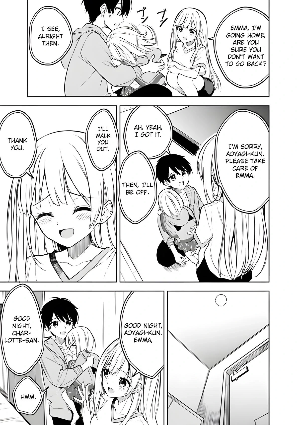 The Story of How a Beautiful Foreign Student Who Lives Next Door Started to Visit My House After I Helped a Lost Little Girl Chapter 13 page 16 - 