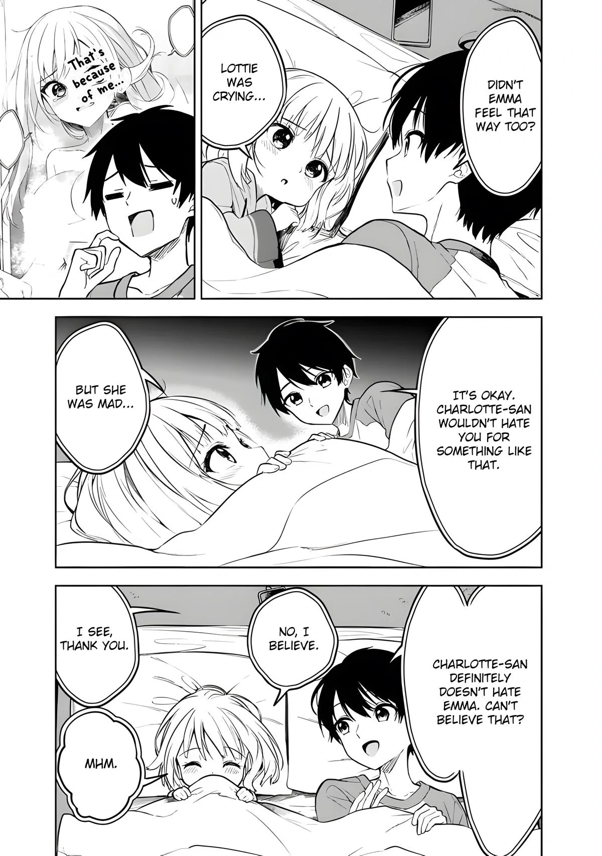 The Story of How a Beautiful Foreign Student Who Lives Next Door Started to Visit My House After I Helped a Lost Little Girl Chapter 13 page 20 - 