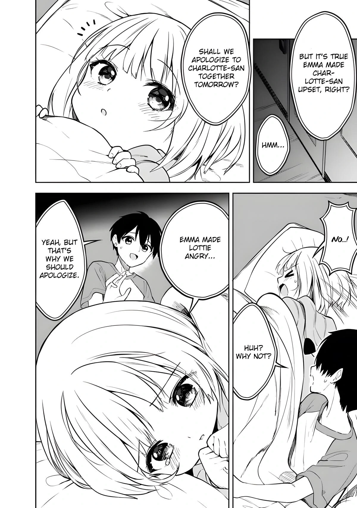The Story of How a Beautiful Foreign Student Who Lives Next Door Started to Visit My House After I Helped a Lost Little Girl Chapter 13 page 21 - 