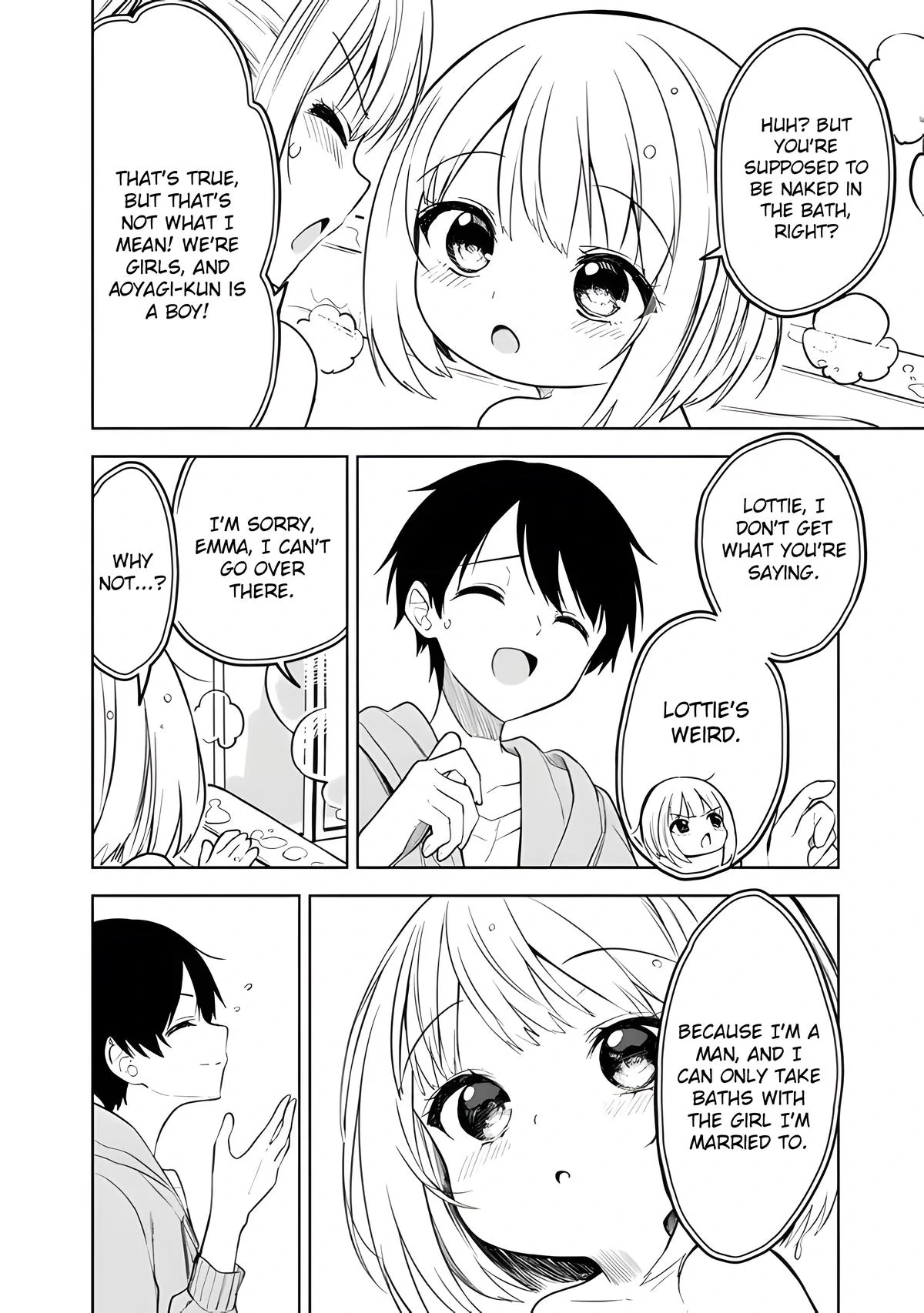 The Story of How a Beautiful Foreign Student Who Lives Next Door Started to Visit My House After I Helped a Lost Little Girl Chapter 13 page 5 - 