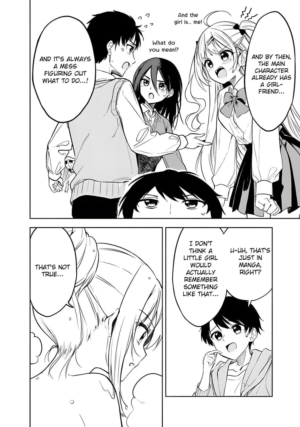 The Story of How a Beautiful Foreign Student Who Lives Next Door Started to Visit My House After I Helped a Lost Little Girl Chapter 13 page 9 - 