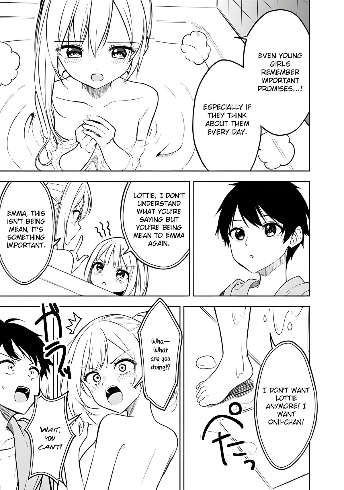 The Story of How a Beautiful Foreign Student Who Lives Next Door Started to Visit My House After I Helped a Lost Little Girl Chapter 13 page 10 - 