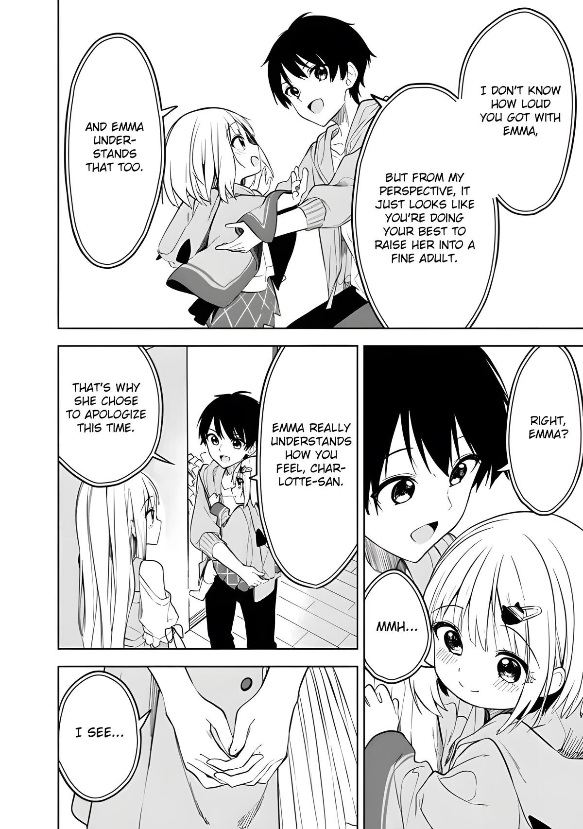 The Story of How a Beautiful Foreign Student Who Lives Next Door Started to Visit My House After I Helped a Lost Little Girl Chapter 14 page 15 - 