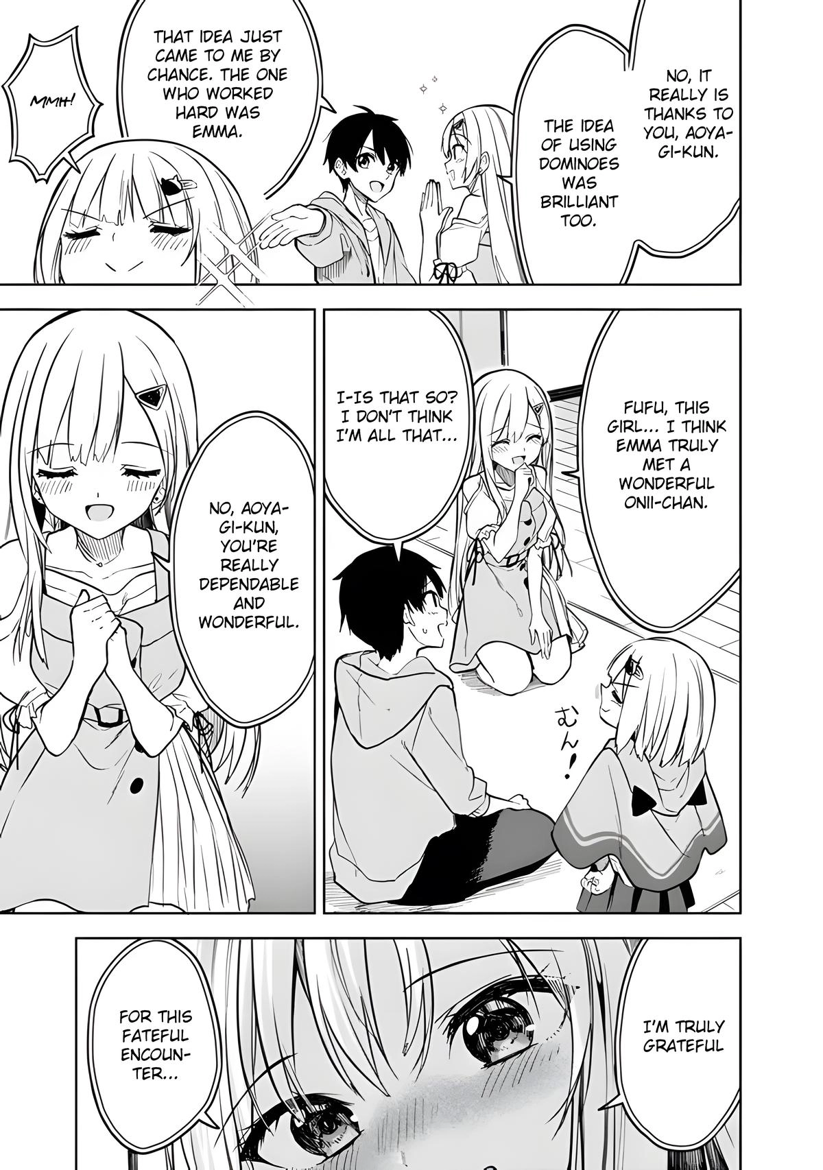 The Story of How a Beautiful Foreign Student Who Lives Next Door Started to Visit My House After I Helped a Lost Little Girl Chapter 14 page 20 - 